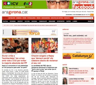 AraGirona.cat, finalista als Premis Carles Rahola en la categoria de 'millor informació digital'