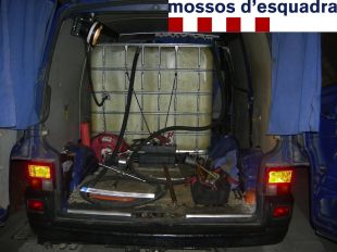 Detingut a Girona un veí per robar milers de litres gasoil a diverses benzineres de la demarcació