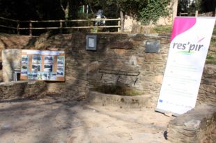 Finalitzen les obres de restauració de l'àrea de lleure de la Font del Ferro de Sant Daniel 