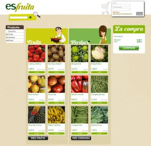 Neix 'Esfruita.com', una botiga en línia de fruita i verdura fresca per a particulars i empreses