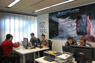 Dades de 2.500 estacions d’esquí en una nova aplicació per a mòbils ideada al Parc de la UdG 