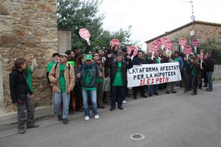 Ajornen el desnonament d'una família de Palamós que viu en un mas del segle XVIII