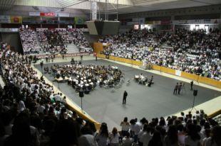 La trobada de corals a Girona aplega més de 5.000 alumnes de Secundària