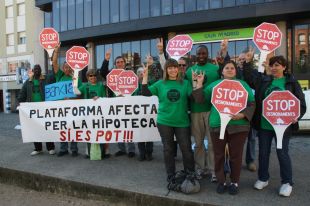 La PAH de Girona ha aturat o posposat una cinquantena de desnonaments en un any 