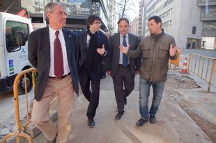 Els comerciants del carrer Migdia van perdre fins a un 60% de vendes per les obres
