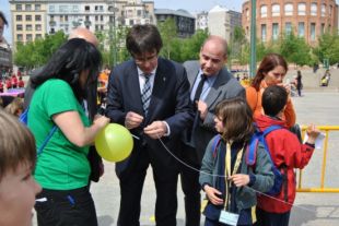 Més de 2.000 escolars participen a la fira de la Ciència per a Petits Grans Científics