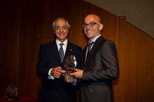 Marc Gascons rep el Premi Nacional de Gastronomia com a millor jove cuiner de l'any