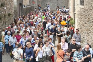 El 'Girona, Temps de flors' omple la ciutat de colors, olors i milers de visitants