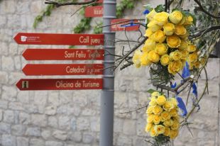 El 'Temps de Flors' incorpora la Rambla i el Pont de les Peixateries Velles