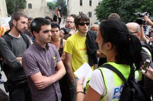 La rectora de la UdG encarrega el desallotjament del Rectorat als Mossos