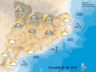 Alerta per tempestes fortes avui a la tarda a Garrotxa i Ripollès
