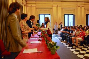L’Ajuntament de Girona lliura els XXXII Jocs Florals i Literaris Escolars de Secundària
