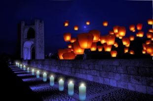 Besalú anul·la l'activitat 'Veles al Cel' davant el risc d'incendi