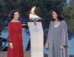 Es compleixen 20 anys de l'arribada de la flama olímpica a Empúries
