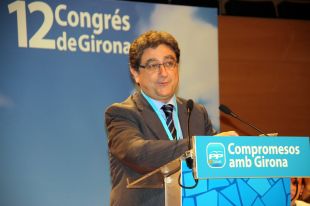 Enric Millo és reelegit president del PP de Girona amb el 93,5% dels vots