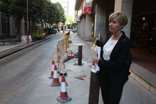 El PSC de Girona denuncia que l'Ajuntament està descuidant el Barri Vell