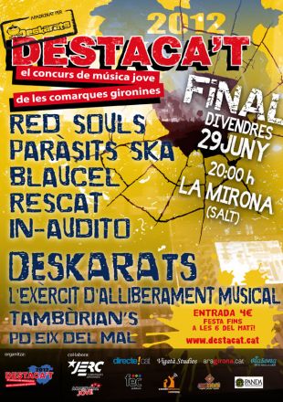 La final del Destaca't 2012 arriba demà a la Mirona de Salt