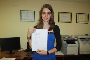 Anabel Moreno obté la millor nota de la selectivitat a Catalunya amb un 9,7