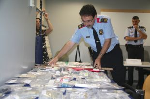 48 detinguts i més de 100 comisos de drogues i armes, balanç del dispositiu 'Snoopy' 