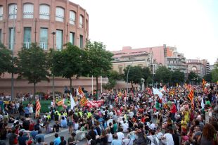 Més de 7.000 persones a Girona contra les retallades del govern espanyol
