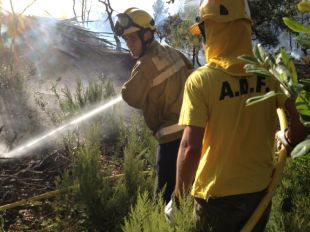 Extingits els incendis de Sant Feliu de Buixalleu i Llagostera