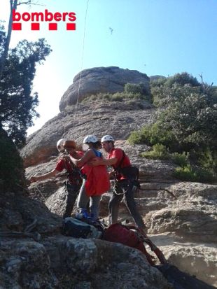 Els Bombers han fet sis rescats de muntanya al llarg d'avui