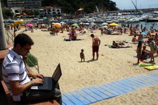 Palafrugell, Llafranc i Calella amb problemes per connectar a Internet