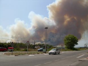Alerta per alt risc d'incendis a tot Catalunya