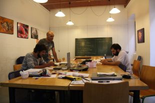 Vuit joves creatius crearan una obra basada en la ciutat de Girona
