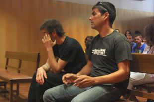 Presó per als dos joves acusats d'agredir uns mossos en un acte de suport a Pòrtulas