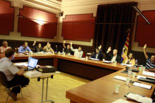 Ripoll es declara 'territori català lliure d'Espanya', el primer de la demarcació