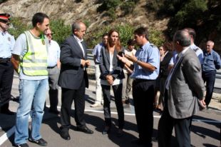 Faran franges de protecció i cremes controlades per evitar la propagació de focs