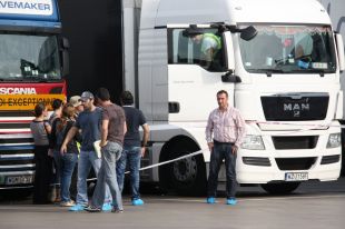 Tres detinguts per la mort del camioner a Figueres 