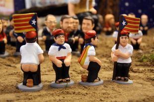 Els caganers independentistes, Leo Messi i Hollande, els més venuts aquest Nadal