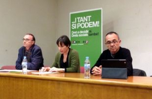 Vidal (ICV-EUiA) fa una crida 'a vèncer la por' i sumar-se a la vaga general del 14-N