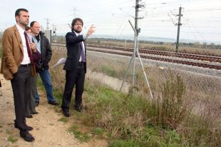 Vila fa gala del compromís amb l'Aeroport de Girona i el projecte del baixador del TAV