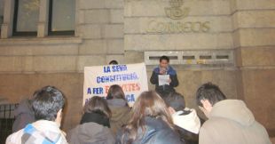 Les JERC de Girona mostren el seu rebuig a la Constitució espanyola