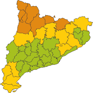 Alerta per fortes ventades de fins a 125 km/h a l'Alt Empordà a partir de demà