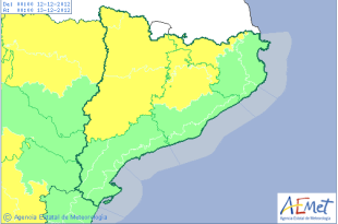 S'esperen temperatures de fins a 8 graus negatius per aquesta matinada