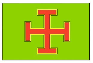 Beuda ja té bandera oficial