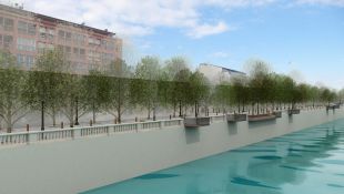 El nou passeig Canalejas de Girona incorporarà miradors cap a les cases de l'Onyar
