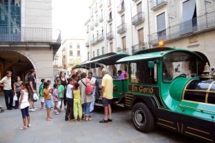 Girona ingressarà 75.000 euros anuals pel servei de trenet turístic
