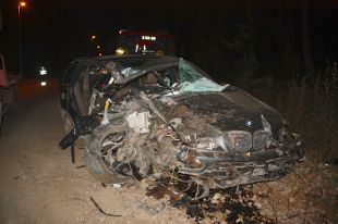 Tres nenes d'entre 12 i 16 anys en estat crític en un accident de trànsit a Fontcoberta