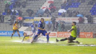 El Girona FC s’endú un xàfec del gols a Sabadell
