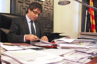 Puigdemont: 'Si a Girona hi havia algú que no era independentista ara té raons per ser-ho'