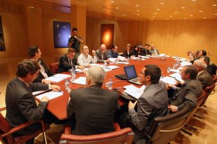 Comença l'assemblea extraordinària de Caixa Girona previa a la desaparició de l'entitat 