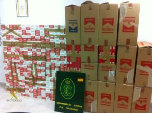La Guàrdia Civil intercepta 11.500 paquets de tabac de contraban a Puigcerdà