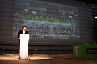 'Posarem tants trens com faci falta per arribar a l'estació final: la independència'