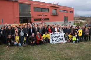 Front comú de municipis i consells comarcals contra el fracking