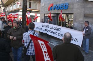 Els treballadors del metall demanen el compliment del conveni